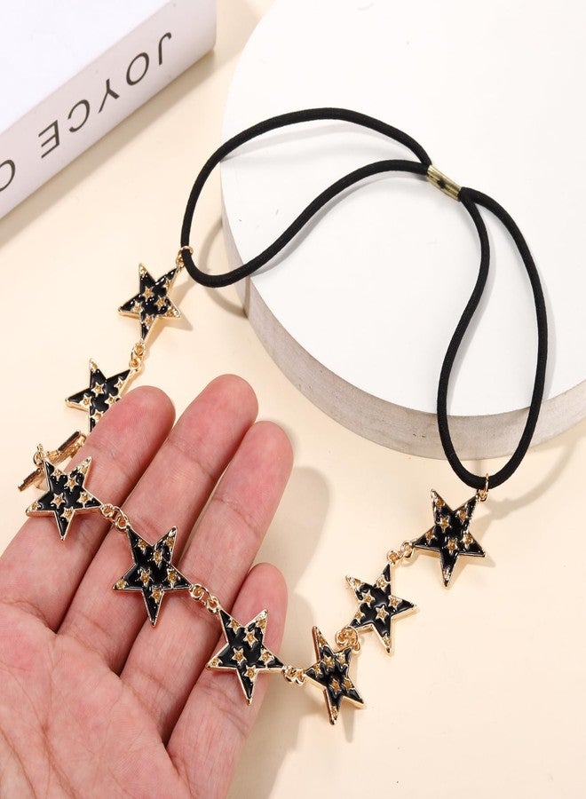 HZEYN Glitter Star Stretch Headbands - Party, Costume & New Year's Eve Hair Accessories - Image 4
